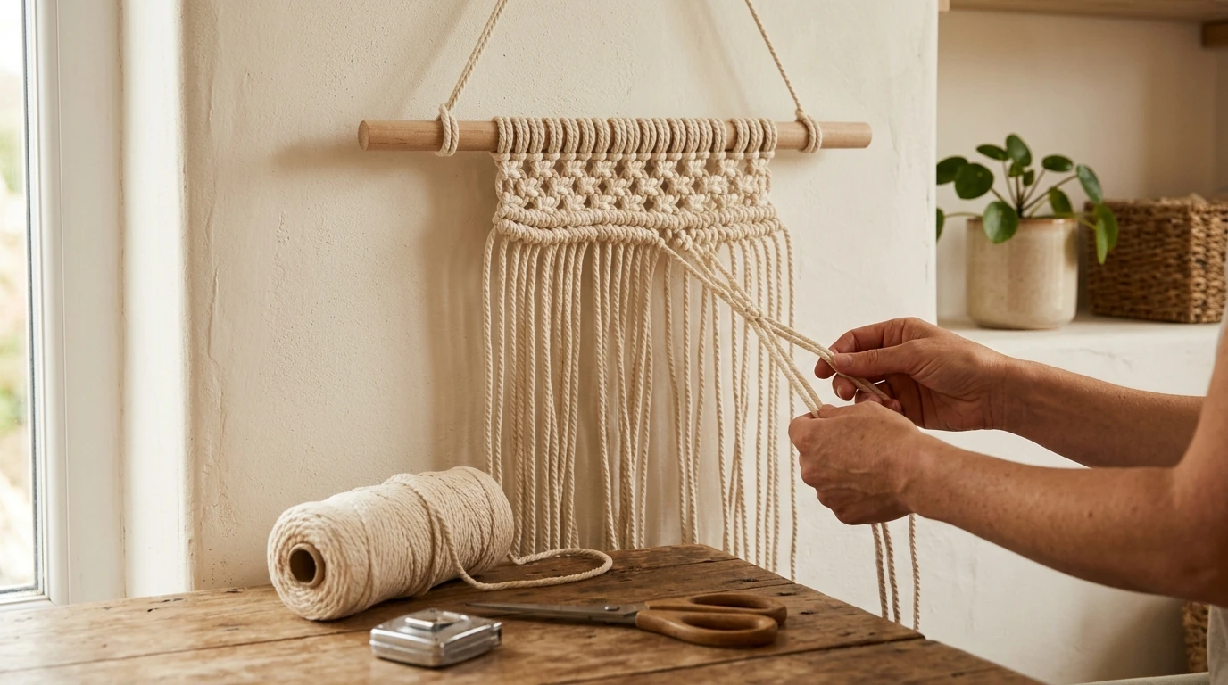 Macramé Wall Hangings for Beginners: Knots, Tools & Style