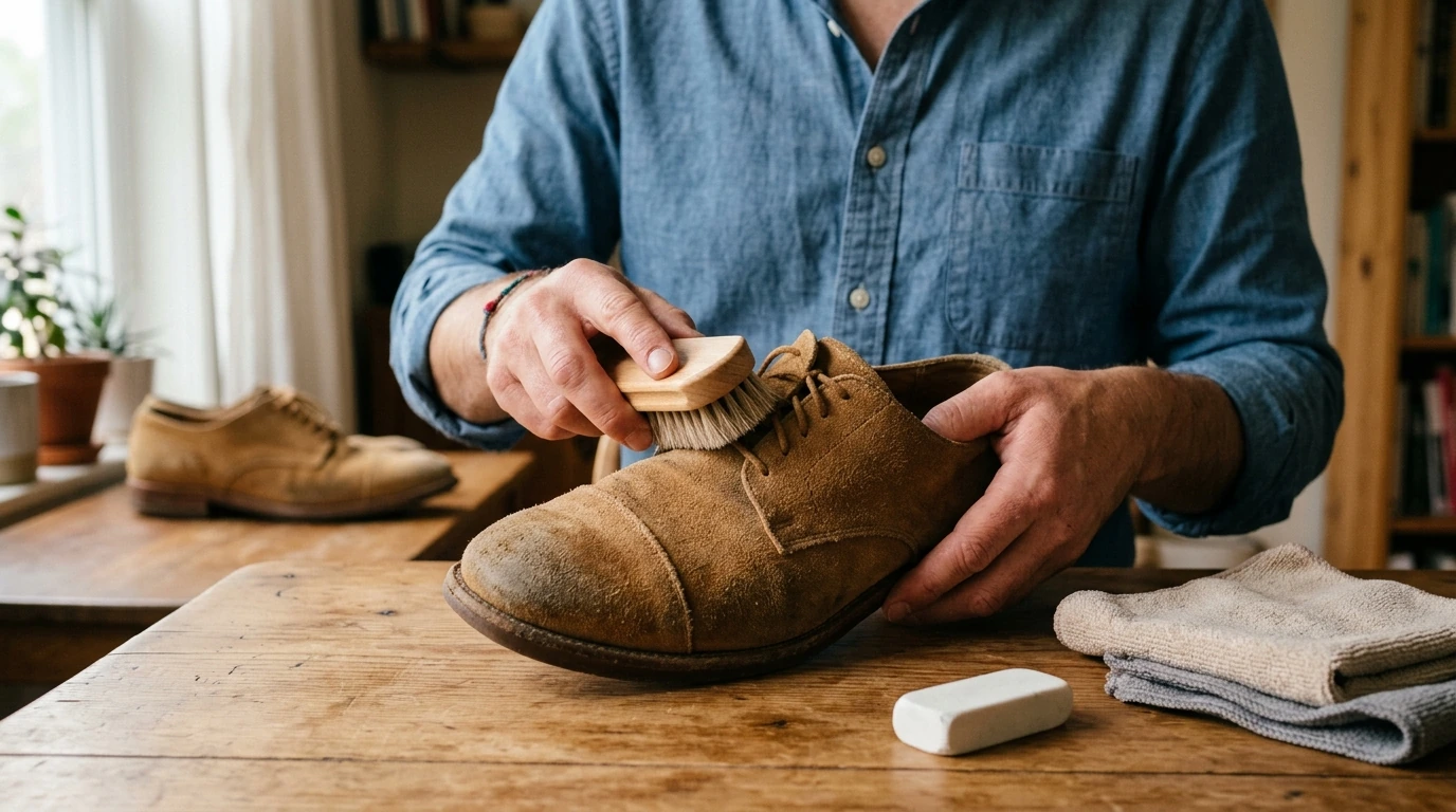Suede Shoe Care at Home: Clean, Revive & Protect