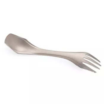 Lightweight Titanium Spork for Camping, Travel & Work